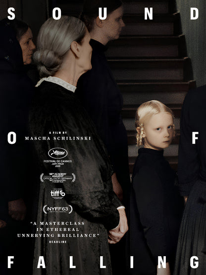 Sound of Falling paper poster