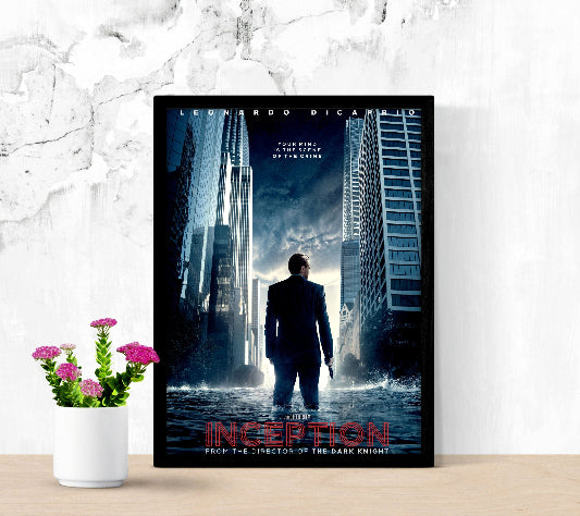 Inception framed poster