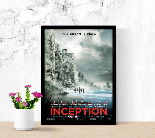 Inception framed poster