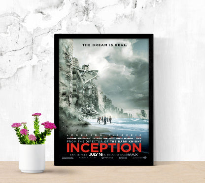 Inception framed poster