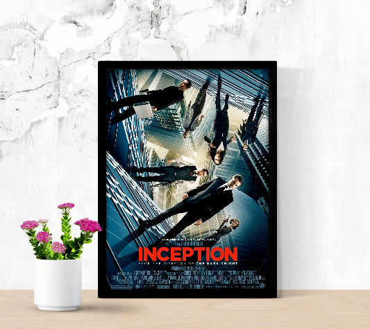 Inception framed poster