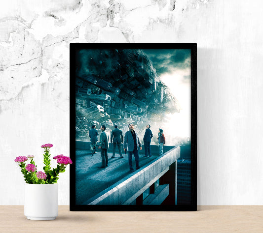Inception framed poster