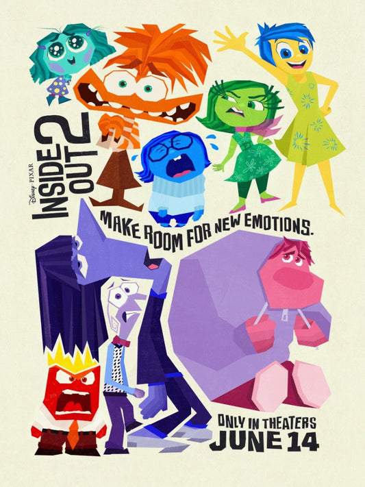 Inside Out 2 - poster