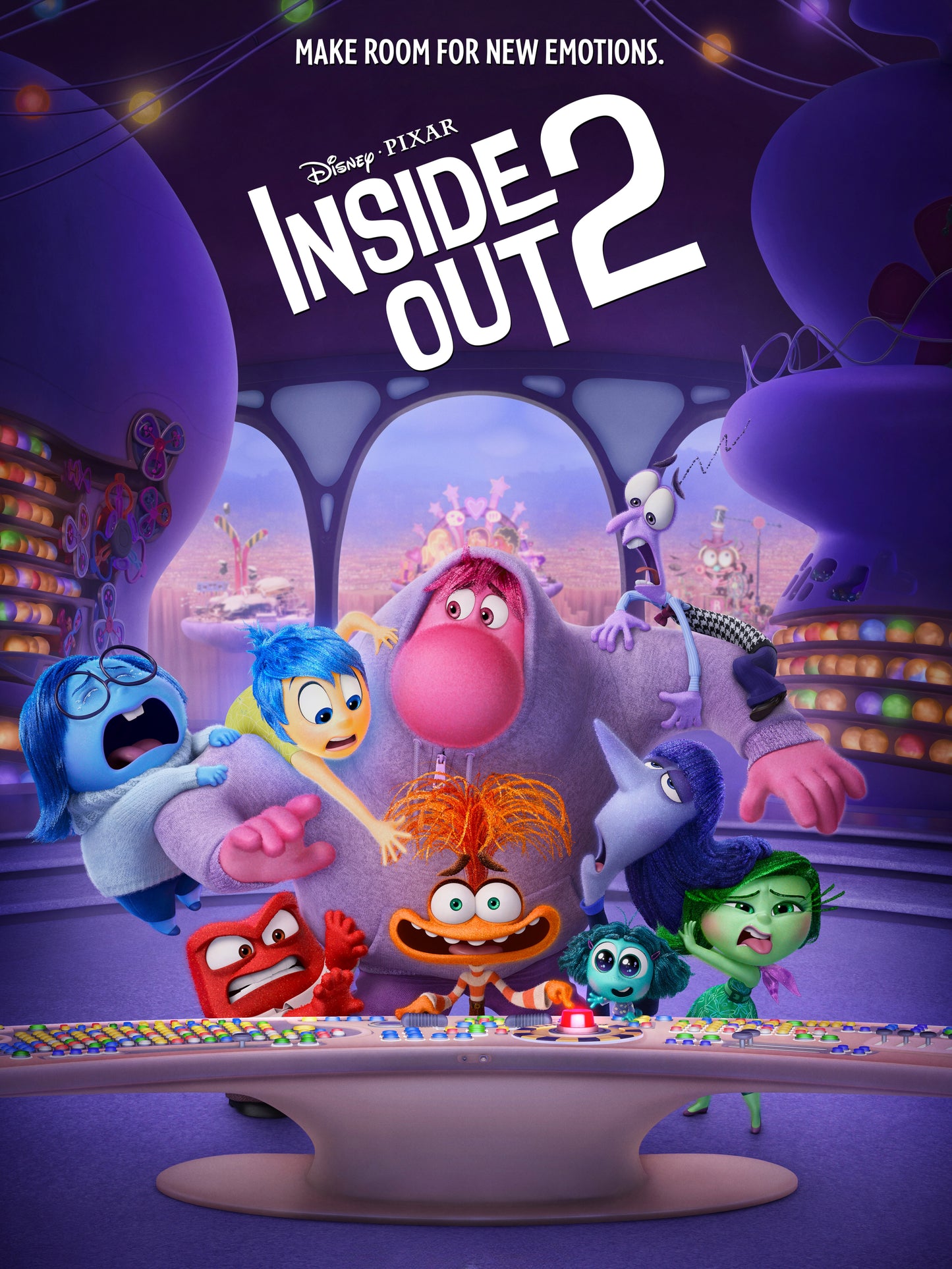 Inside Out 2 - paper poster