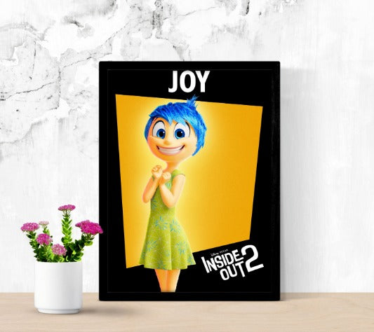 Inside Out 2 - framed poster