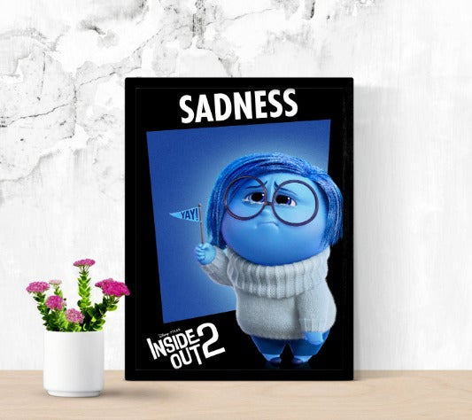 Inside Out 2 - framed poster