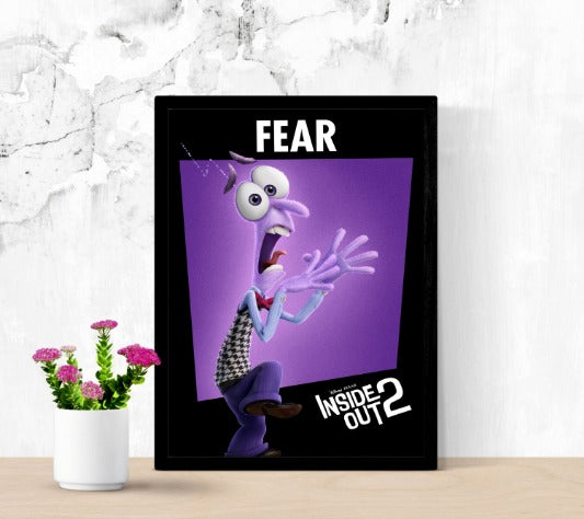 Inside Out 2 - framed poster