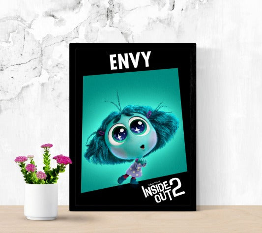 Inside Out 2 - framed poster