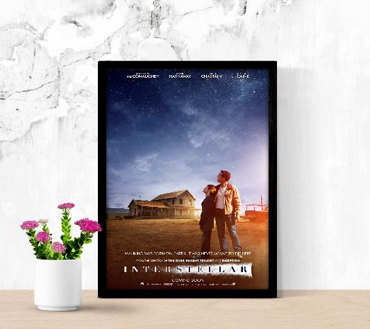 Interstellar framed poster