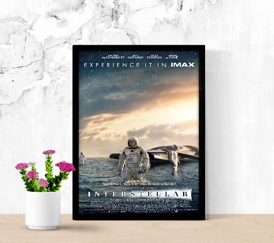 Interstellar framed poster