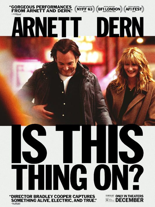 Is This Thing On paper poster