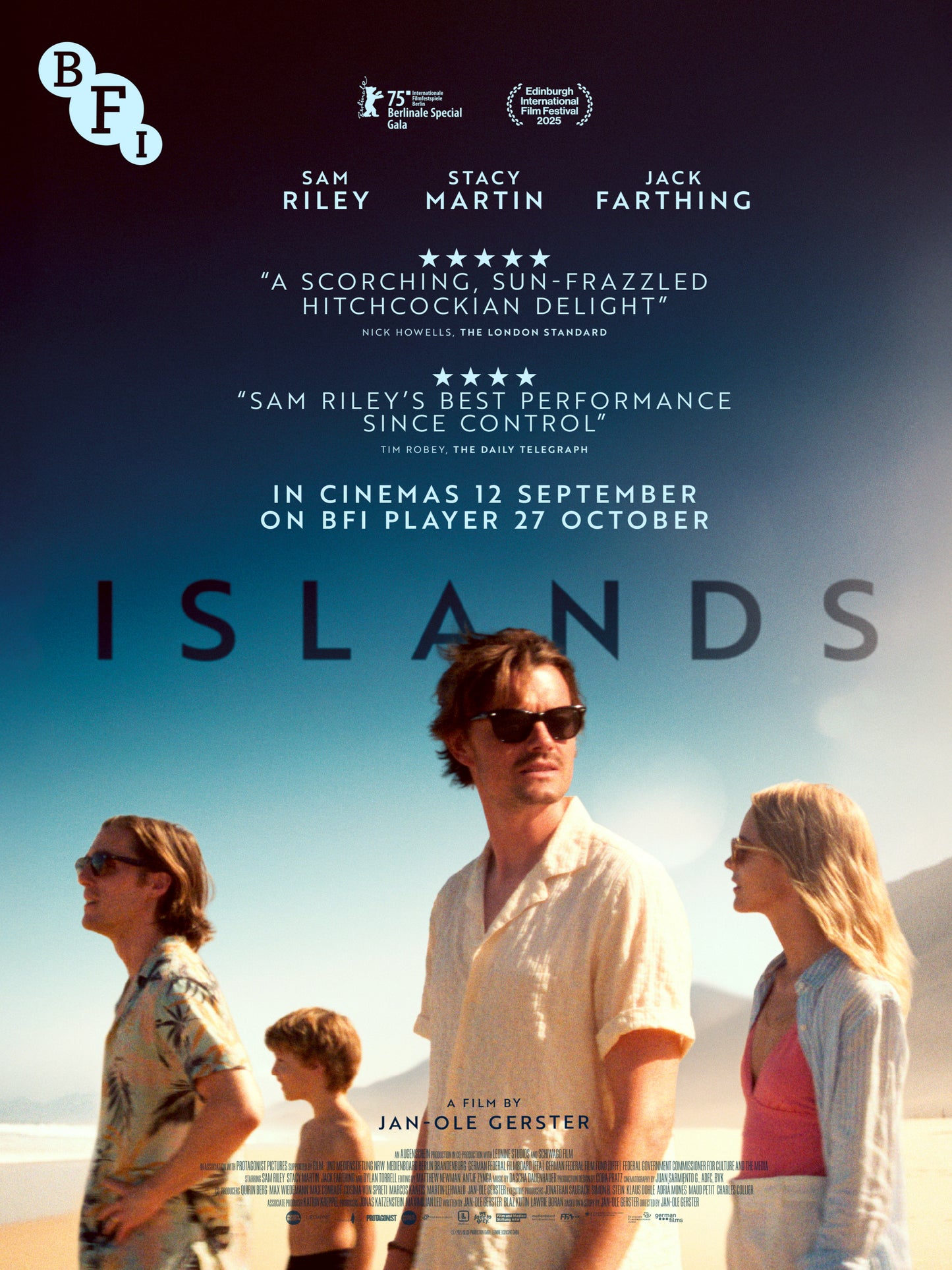 Islands paper poster