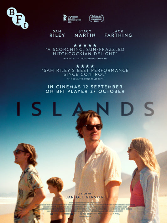 Islands paper poster