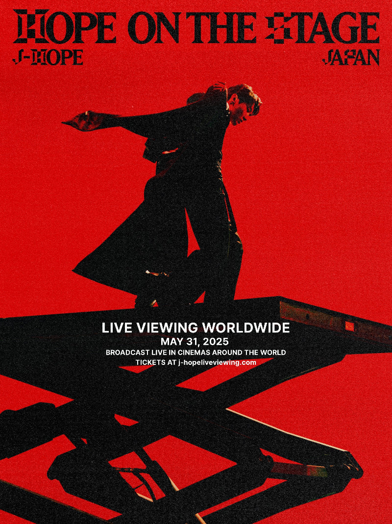 J-Hope Tour Hope On The Stage in Japan Live Viewing paper poster