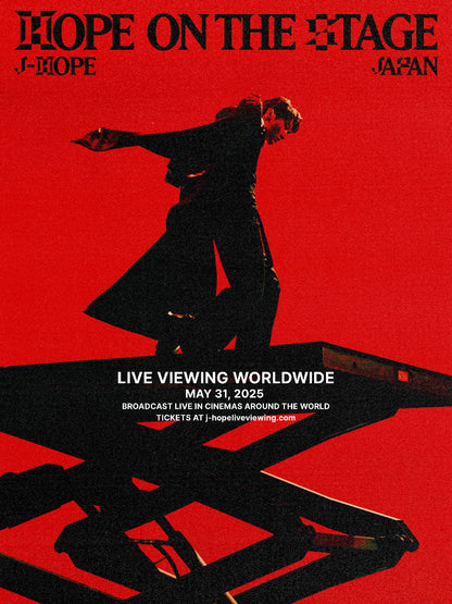 J-Hope Tour Hope On The Stage in Japan Live Viewing paper poster