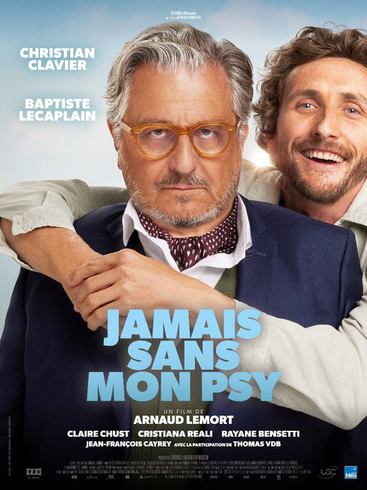 Jamas sans mon psy paper poster