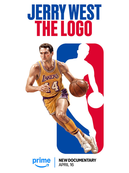 Jerry West The Logo paper poster