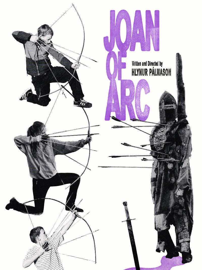 Joan of Arc paper poster