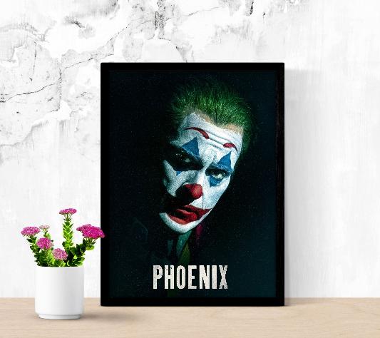 Joker Folie à Deux framed poster