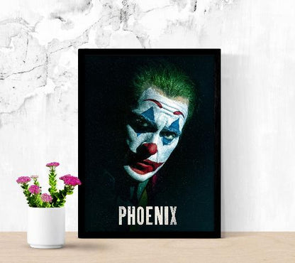 Joker Folie à Deux framed poster