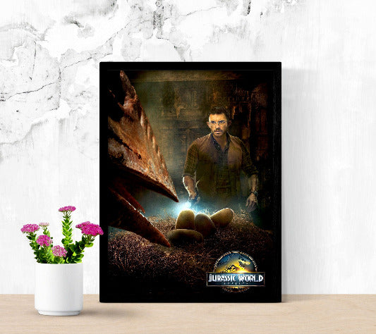 Jurassic World Rebirth framed poster