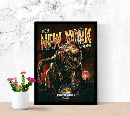 Jurassic World Rebirth framed poster