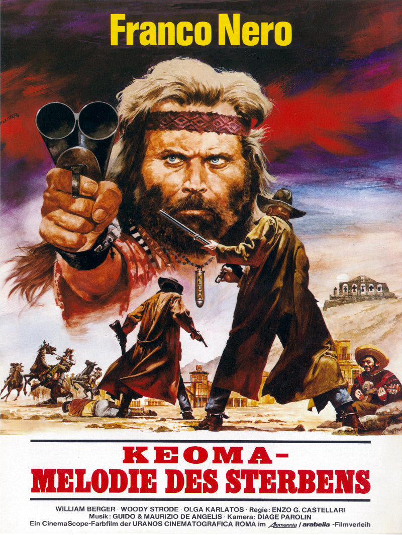 Keoma Melodie des Sterbens paper poster