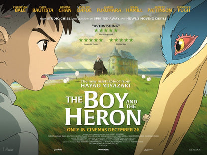 The Boy and The Heron - poster