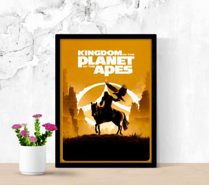 Kingdom of The Planet of The Apes - framed poster