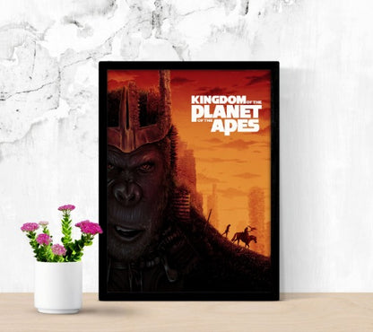 Kingdom of The Planet of The Apes - framed poster