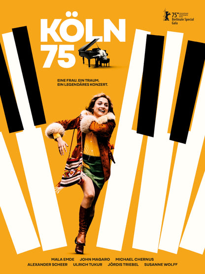 Köln 75 paper poster