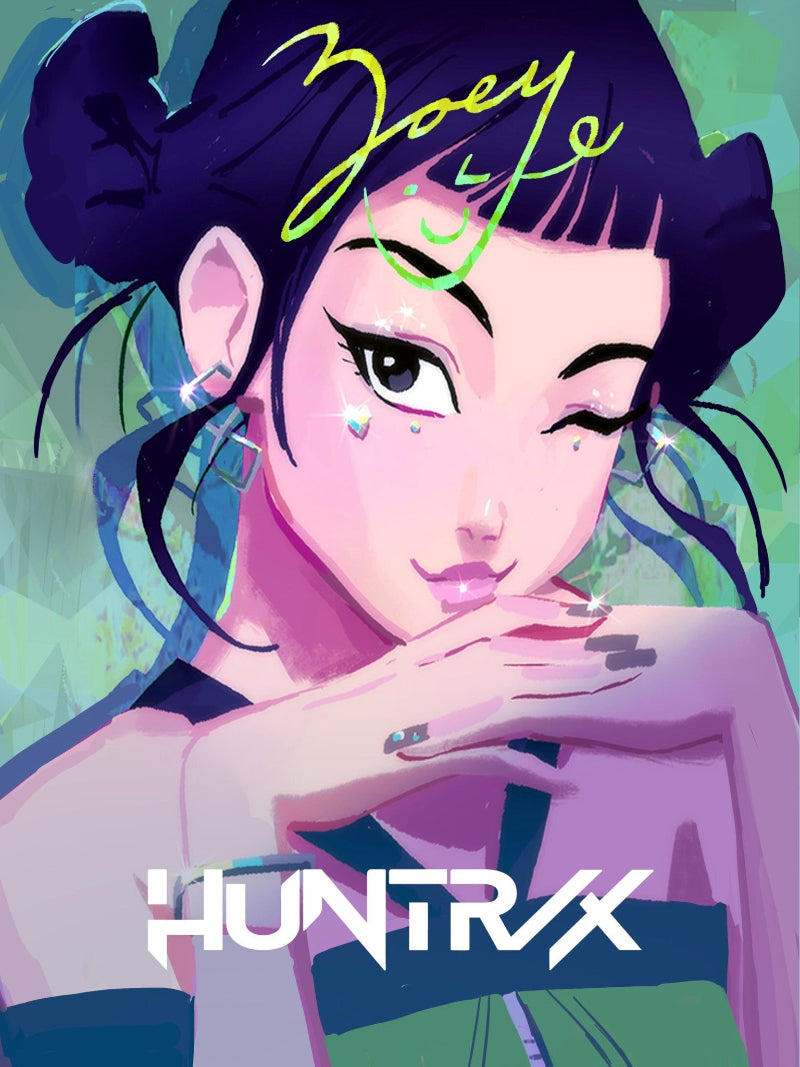 KPop Demon Hunters paper poster