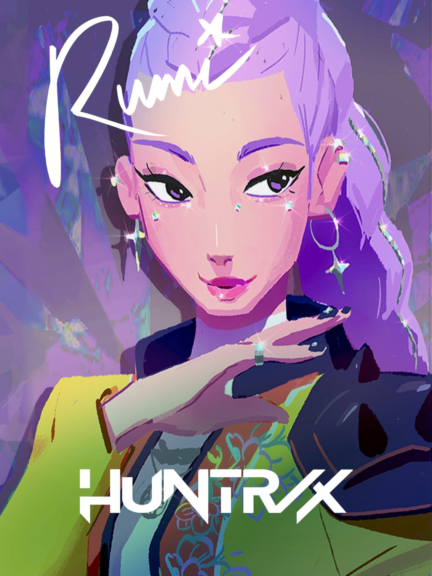 KPop Demon Hunters - paper poster