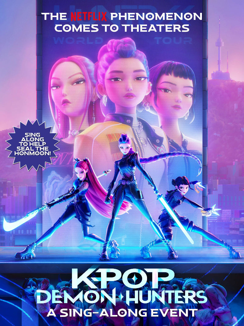 KPop Demon Hunters paper poster