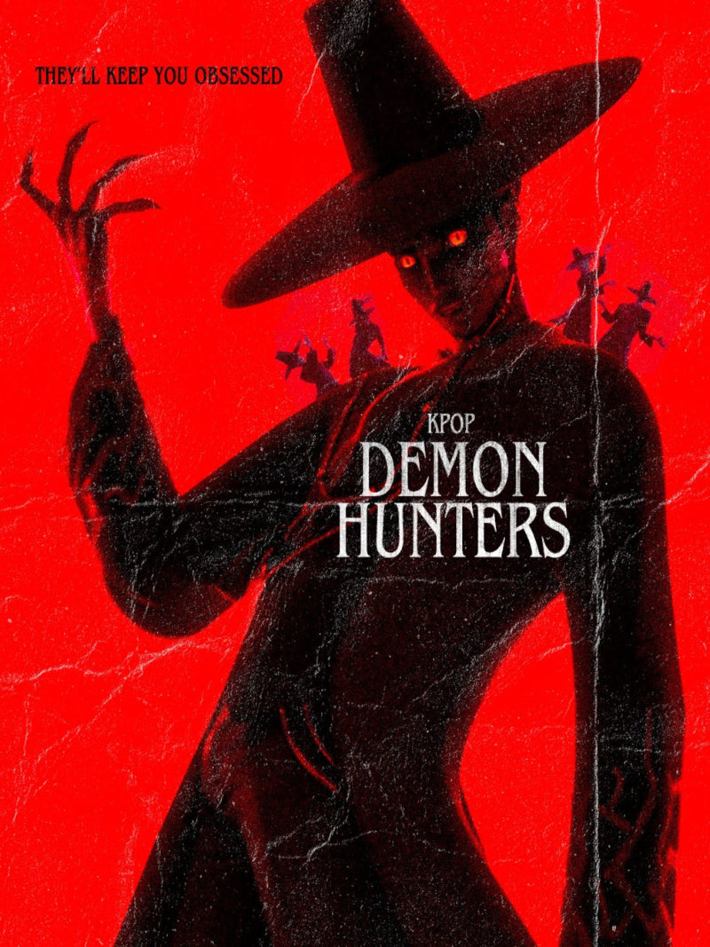 Kpop Demon Hunters paper poster