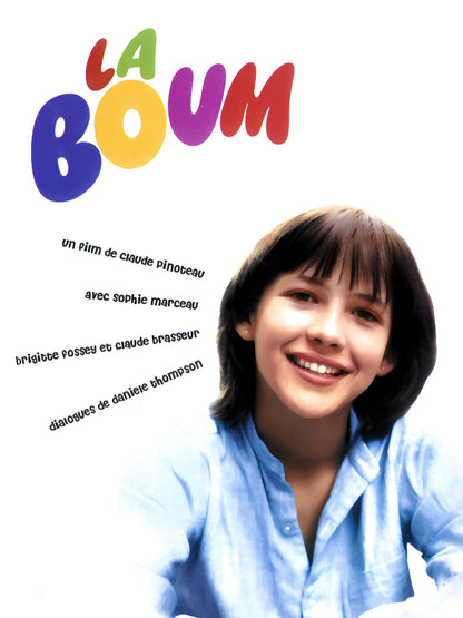 La Boum paper poster