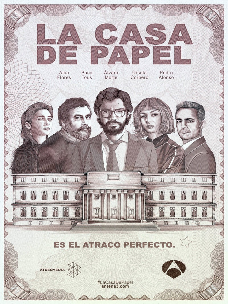 La casa de papel - poster