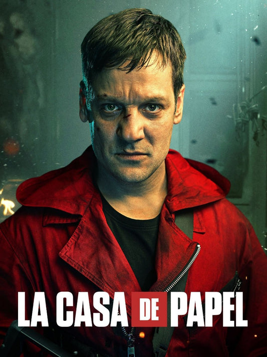 La casa de papel - paper poster - postercinema