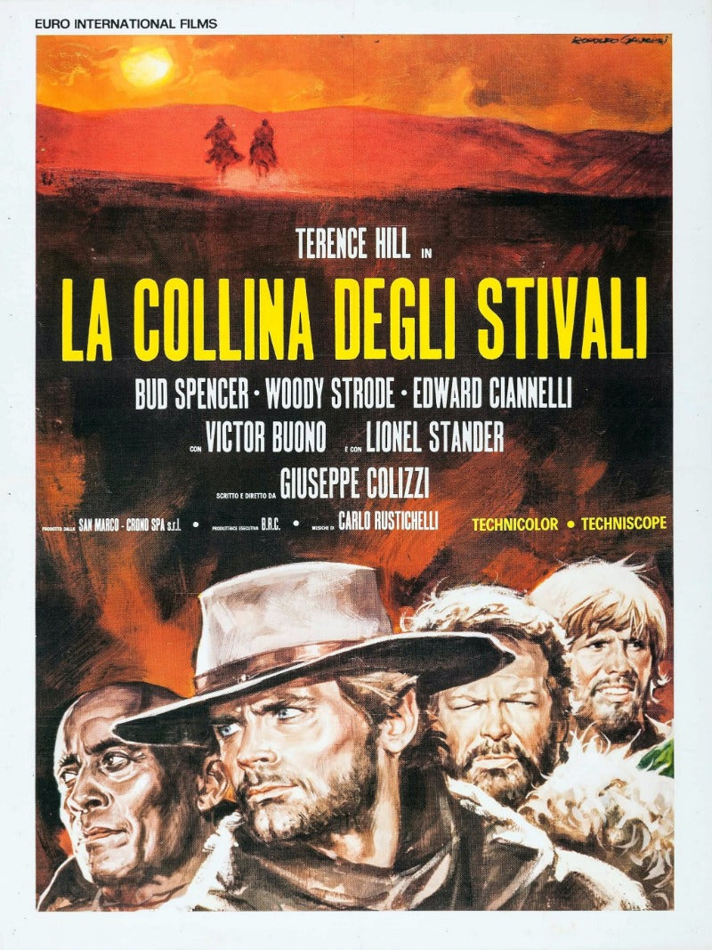 La collina degli stivali - poster