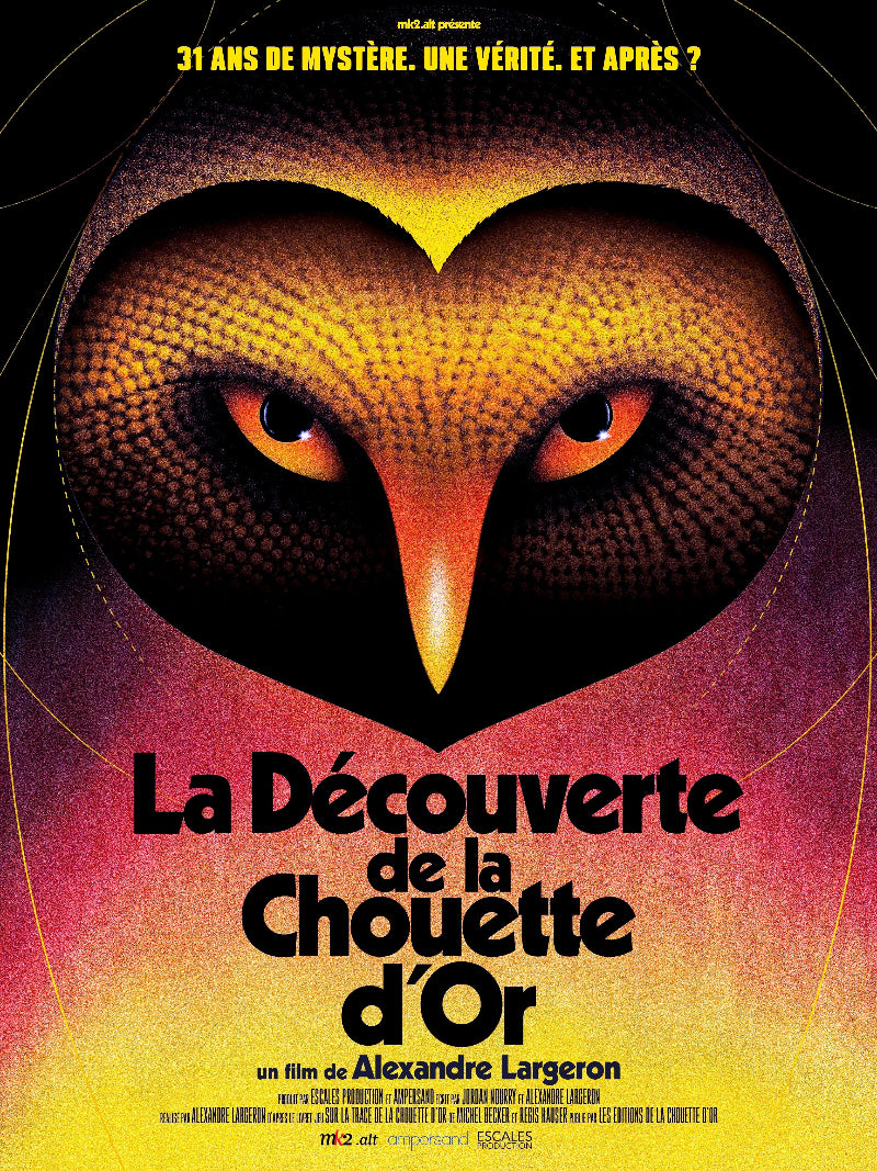 La découverte de la Chouette d'or paper poster