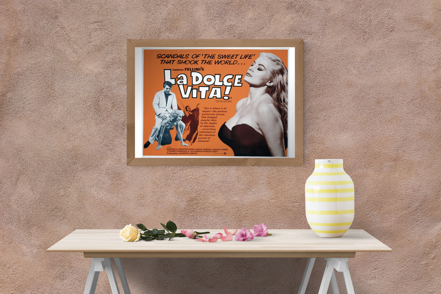 La dolce vita - paper poster