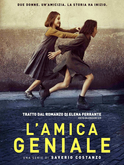 L'amica geniale paper poster