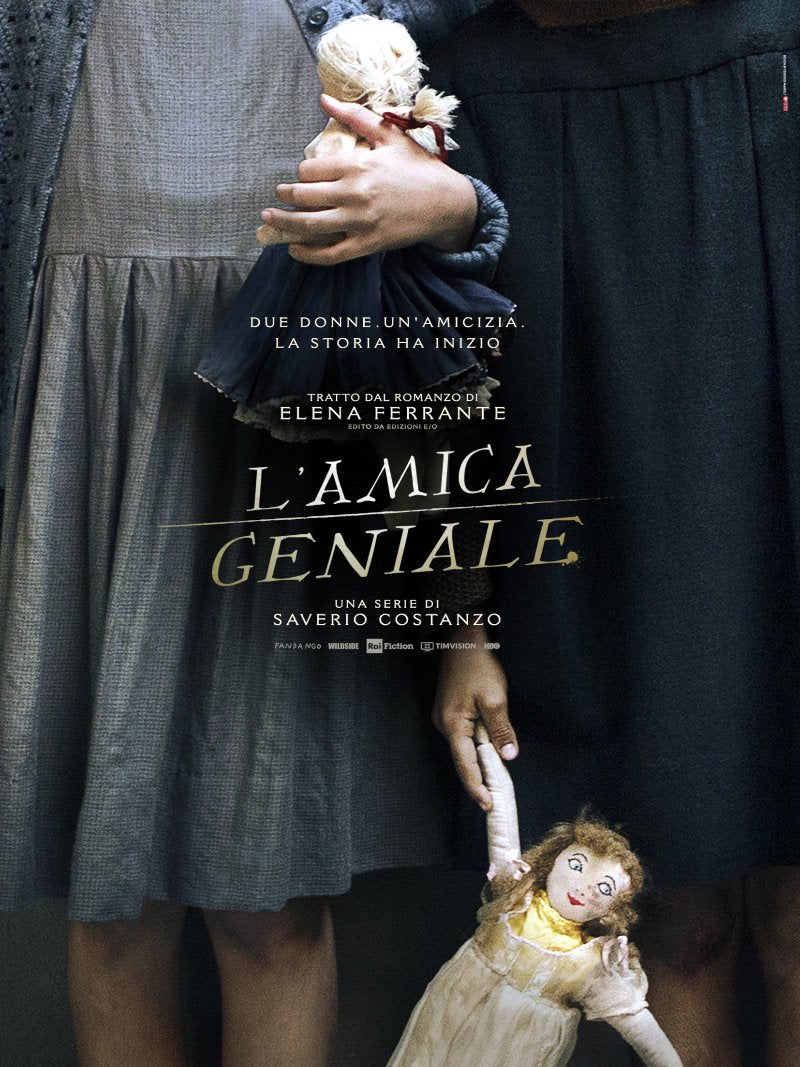 L'amica geniale paper poster