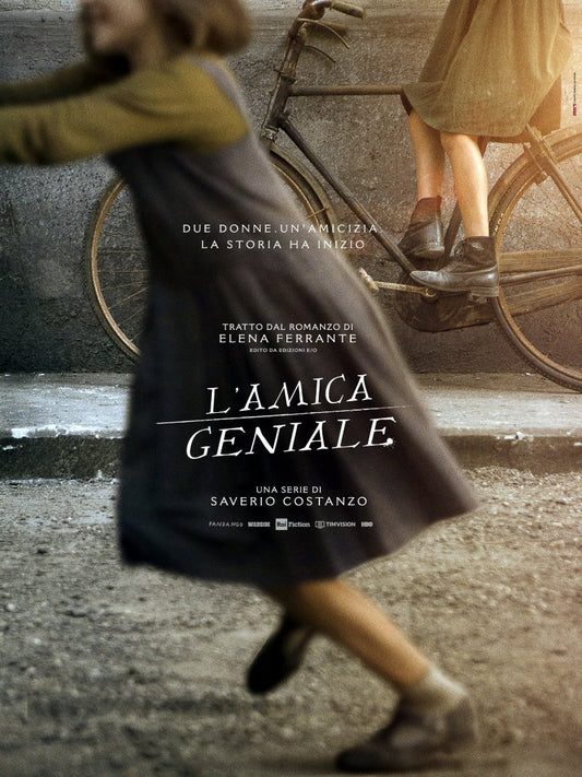 L'amica geniale paper poster