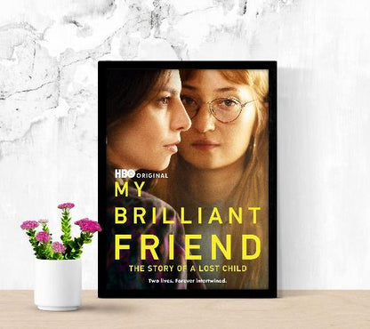 My Brilliant Friend framed poster