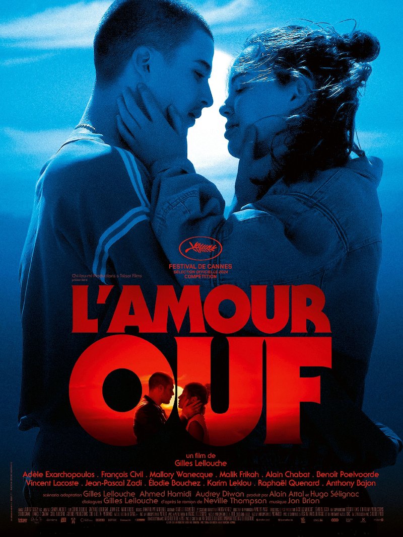 L'amour Ouf paper poster