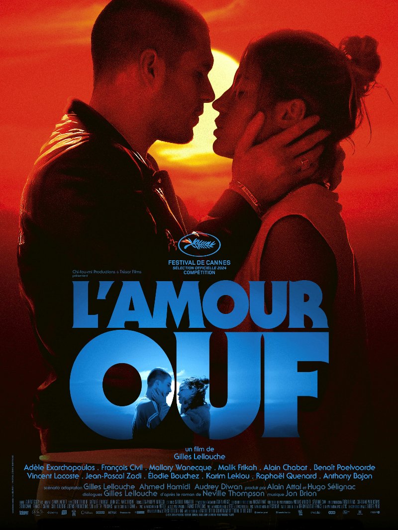 L'amour Ouf paper poster