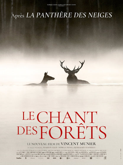 Le Chant des forets paper poster