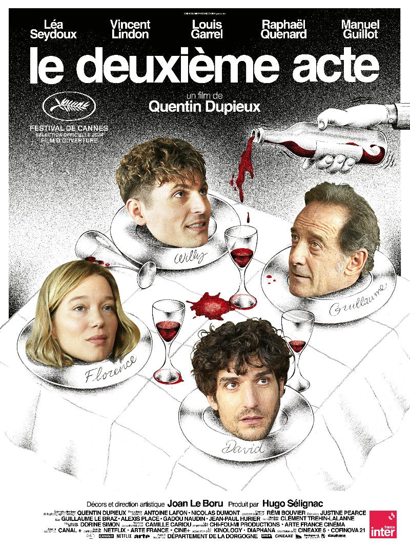 Le deuxième acte paper poster