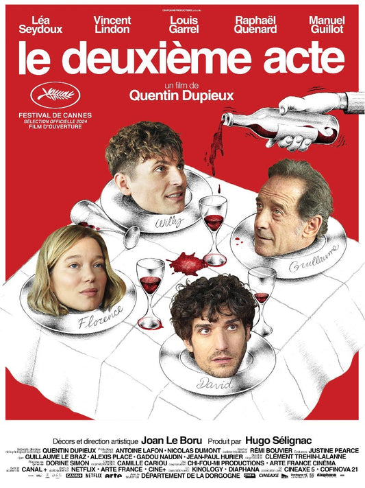 Le deuxième acte paper poster